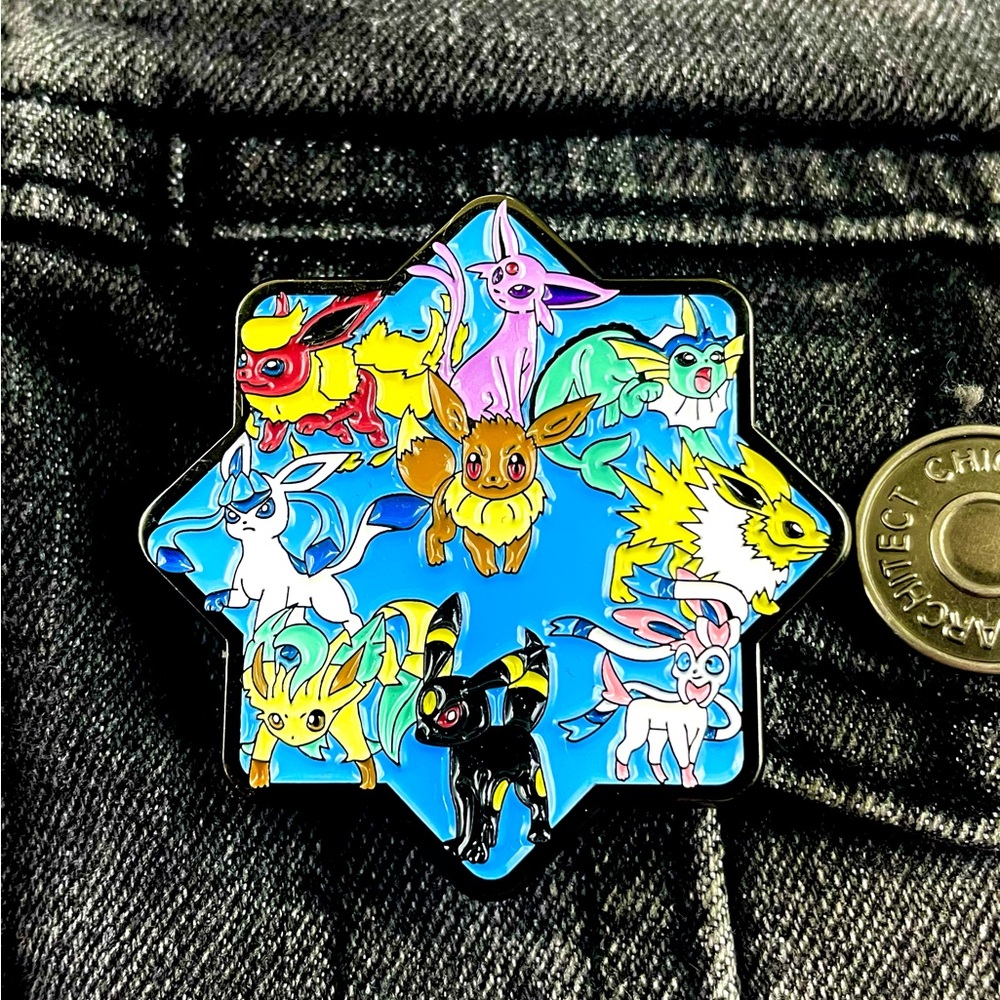 Pokémon Eeveeloution 1.5 Inch Enamel Pin